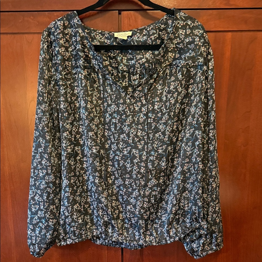 Peasant style blouse